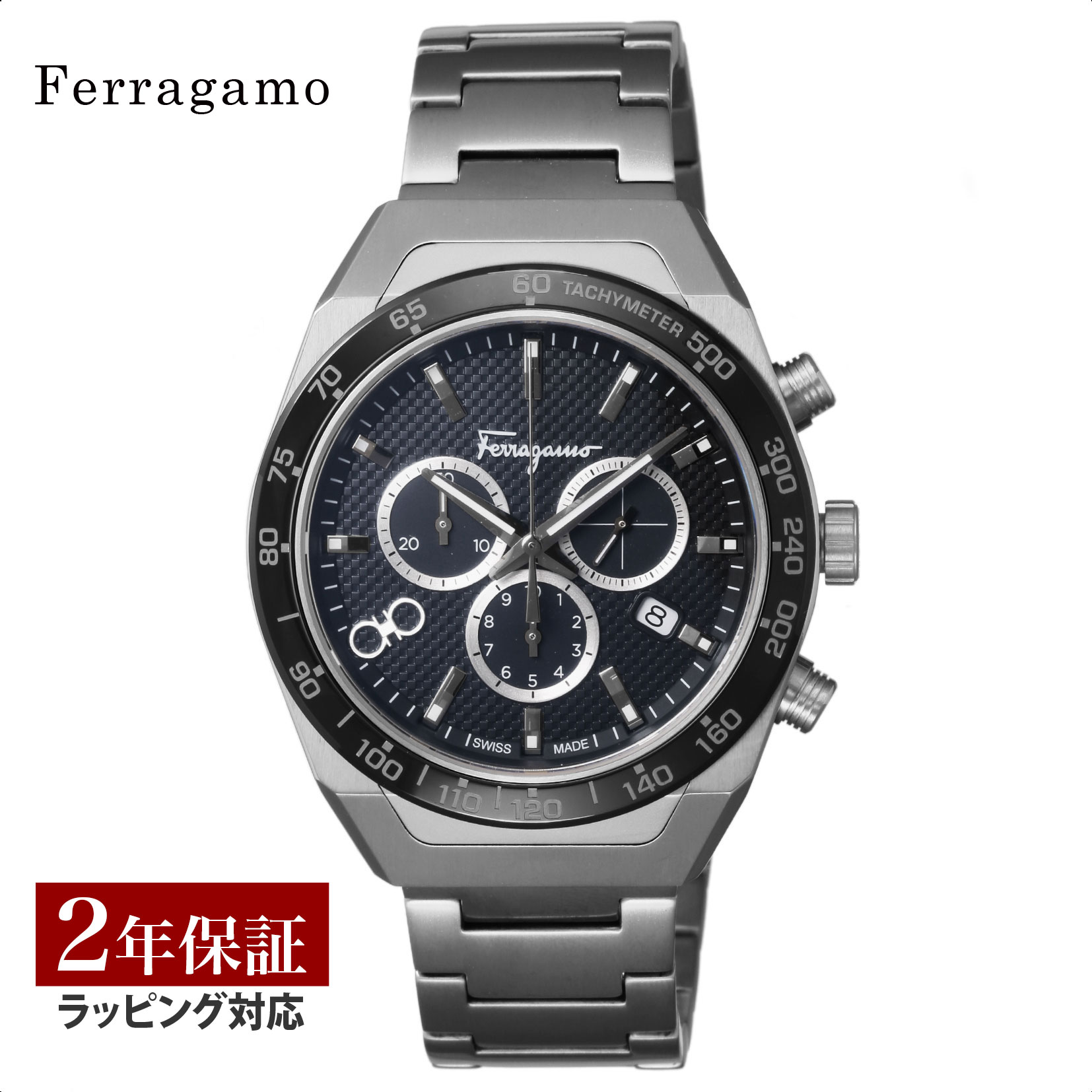 Ferragamo メンズ 腕時計 1898 クロノグラフ FFM080016 FERRAGAMO フェラガモ 腕時計 Ferragamo メンズ 1898 クロノ