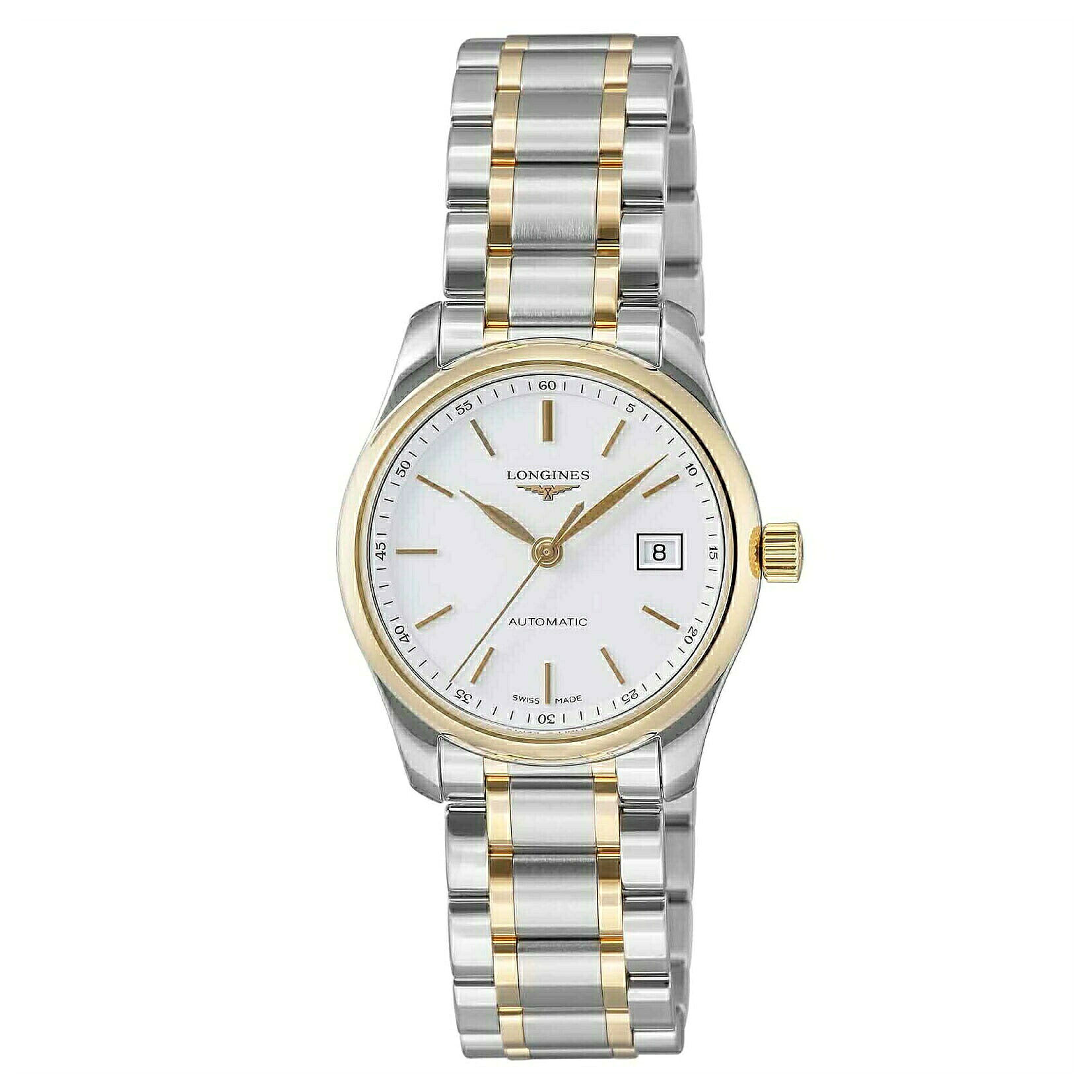ロンジン LONGINES レディース 時計 マスターコレクション MASTER COLLECTION 自動巻 ホワイト L2.257.5.12.7 腕時計 高級腕時計 ブランド