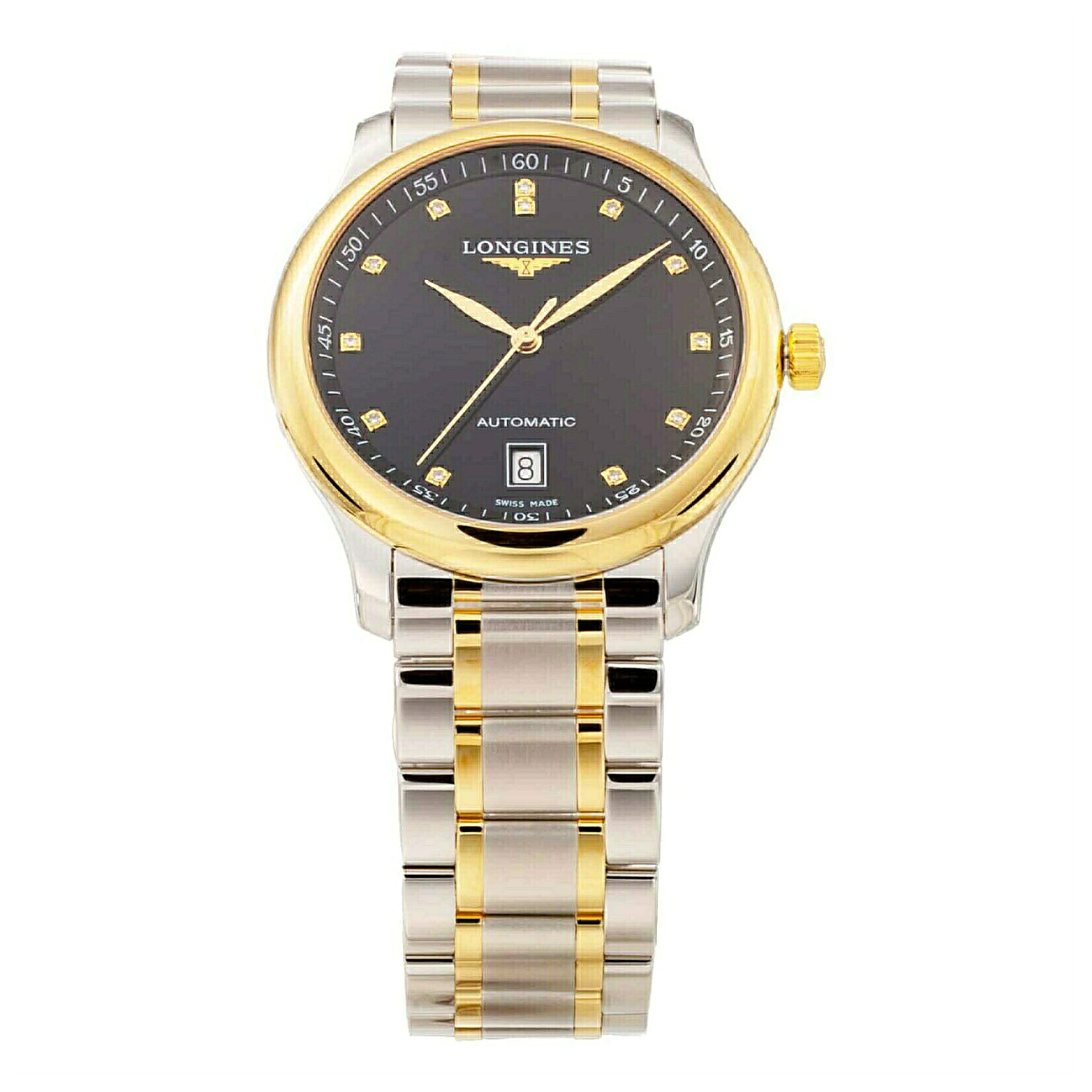 ロンジン LONGINES メンズ 時計 マスターコレクション MASTER COLLECTION 自動巻 ブラック L2.628.5.57.7 腕時計 高級腕時計 ブランド