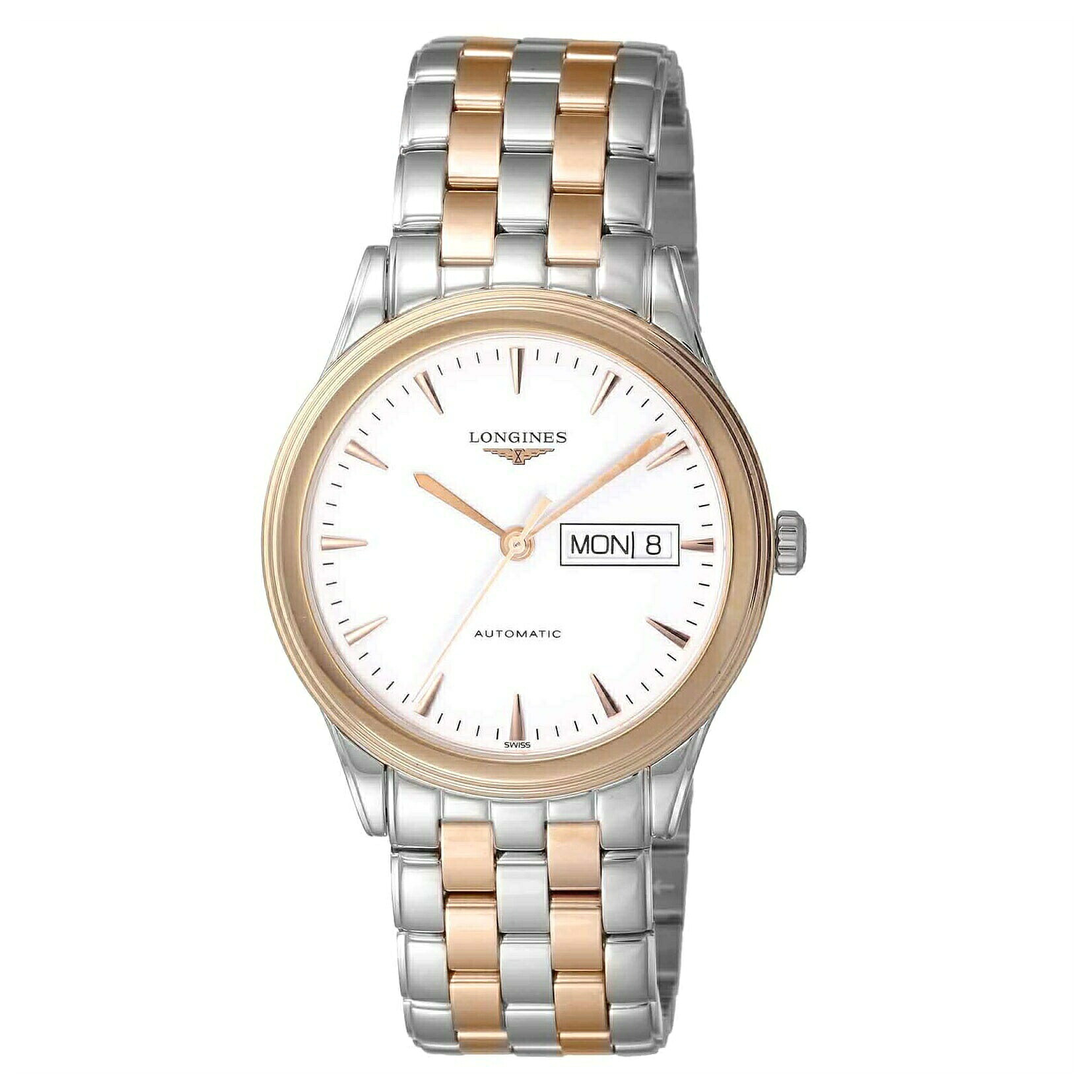 \エントリーで全品ポイント10倍/ ロンジン LONGINES メンズ 時計 フラッグシップ FLAGSHIP 自動巻 ホワイト L4.899.3.92.7 腕時計 高級腕時計 ブランド|U-collection