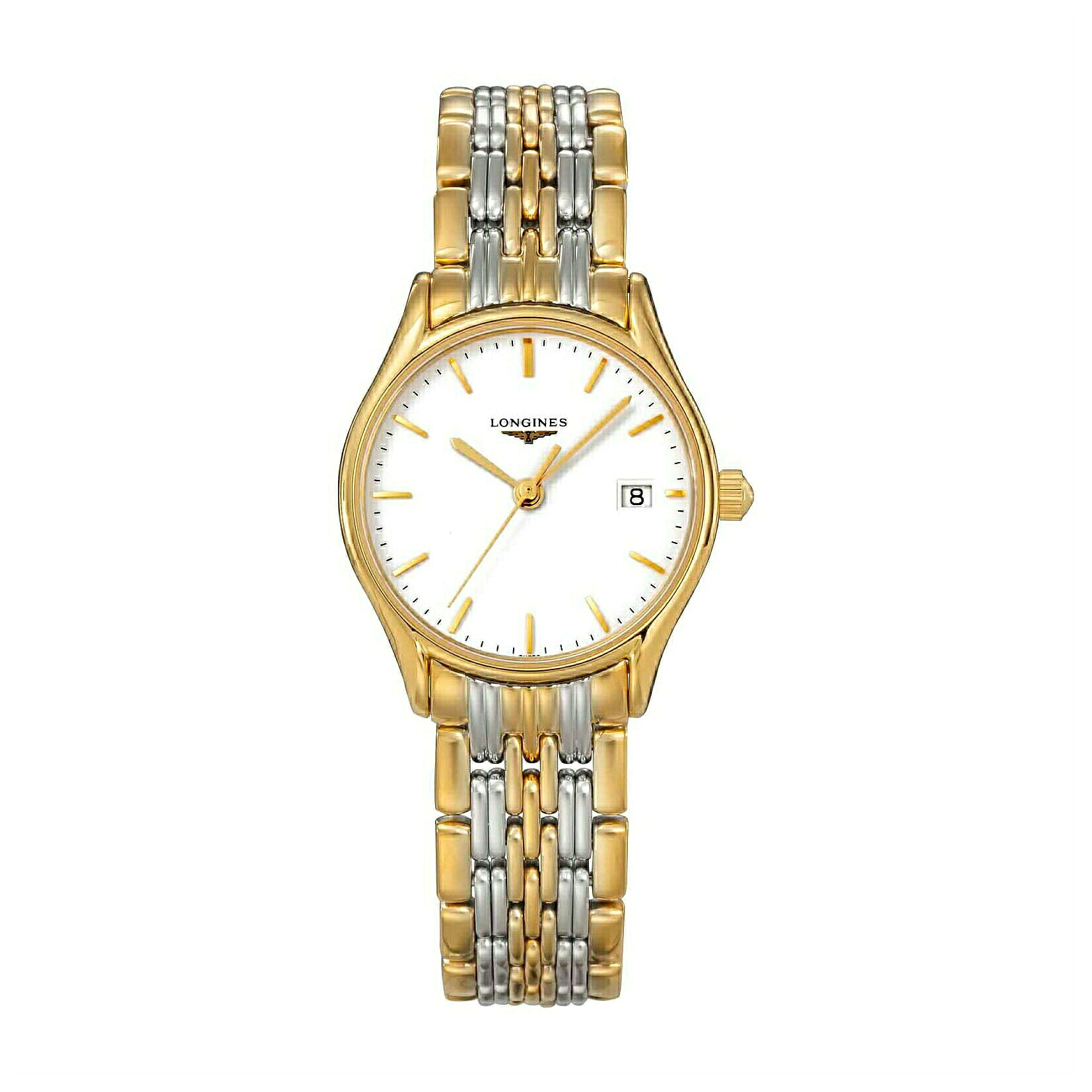 ＼エントリーで全品ポイント10倍／ ロンジン LONGINES レディース 時計 リール LYRE クォーツ ホワイト L4.259.2.12.7 腕時計 高級腕時計 ブランド｜U-collection