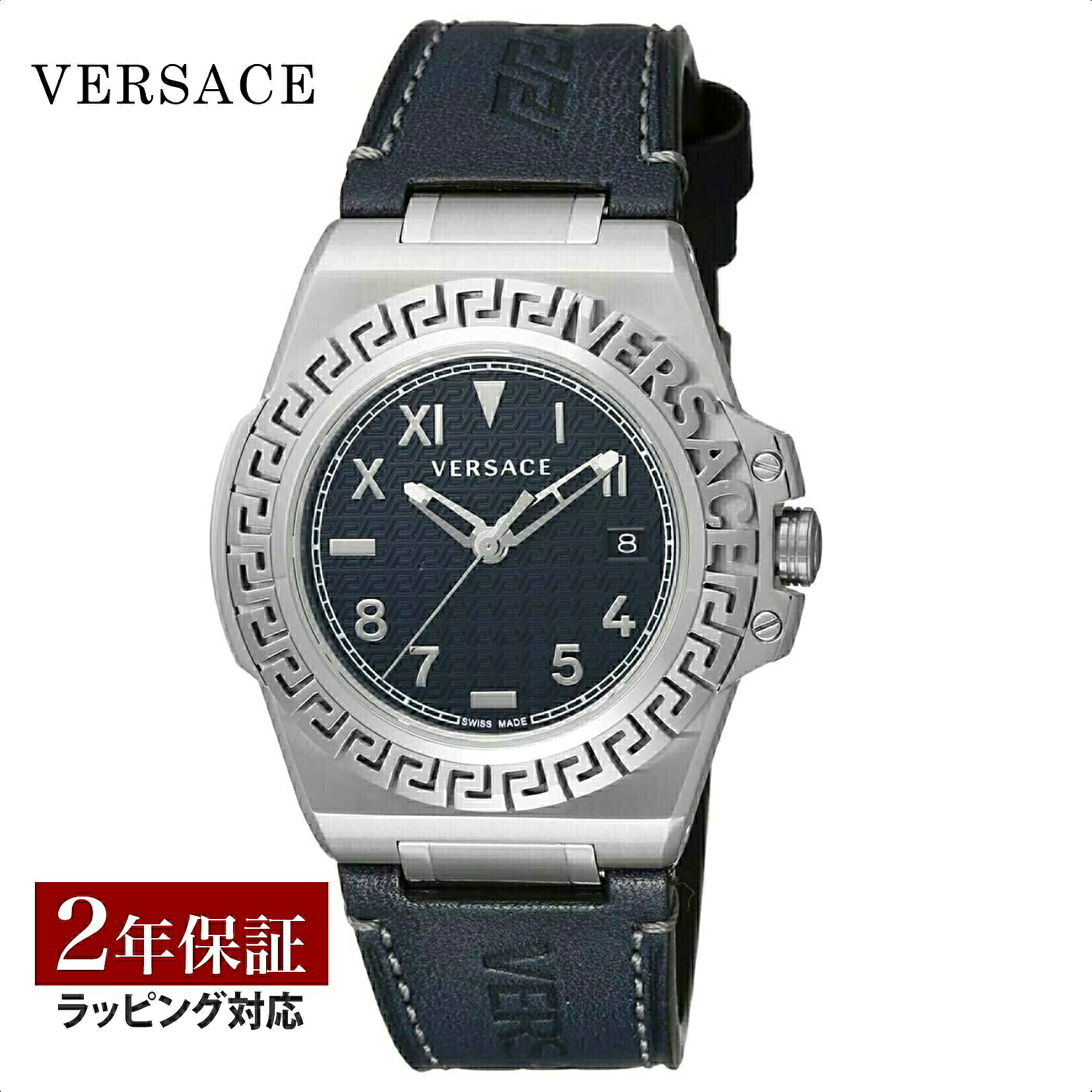 \エントリーで全品ポイント10倍/ 【OUTLET】 ヴェルサーチェ ヴェルサーチ VERSACE メンズ 時計 GRECA REACTION クォーツ ブルー VE3I00122 【クリアランス】【ローン金利無料】|U-collection