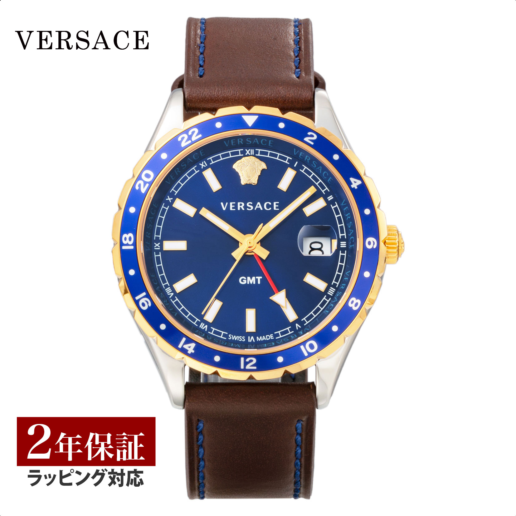 破格の値段！！ヴェルサーチ　メンズ腕時計 楽天市場】［日本未発売モデル］［スイスメイド］［VERSACE