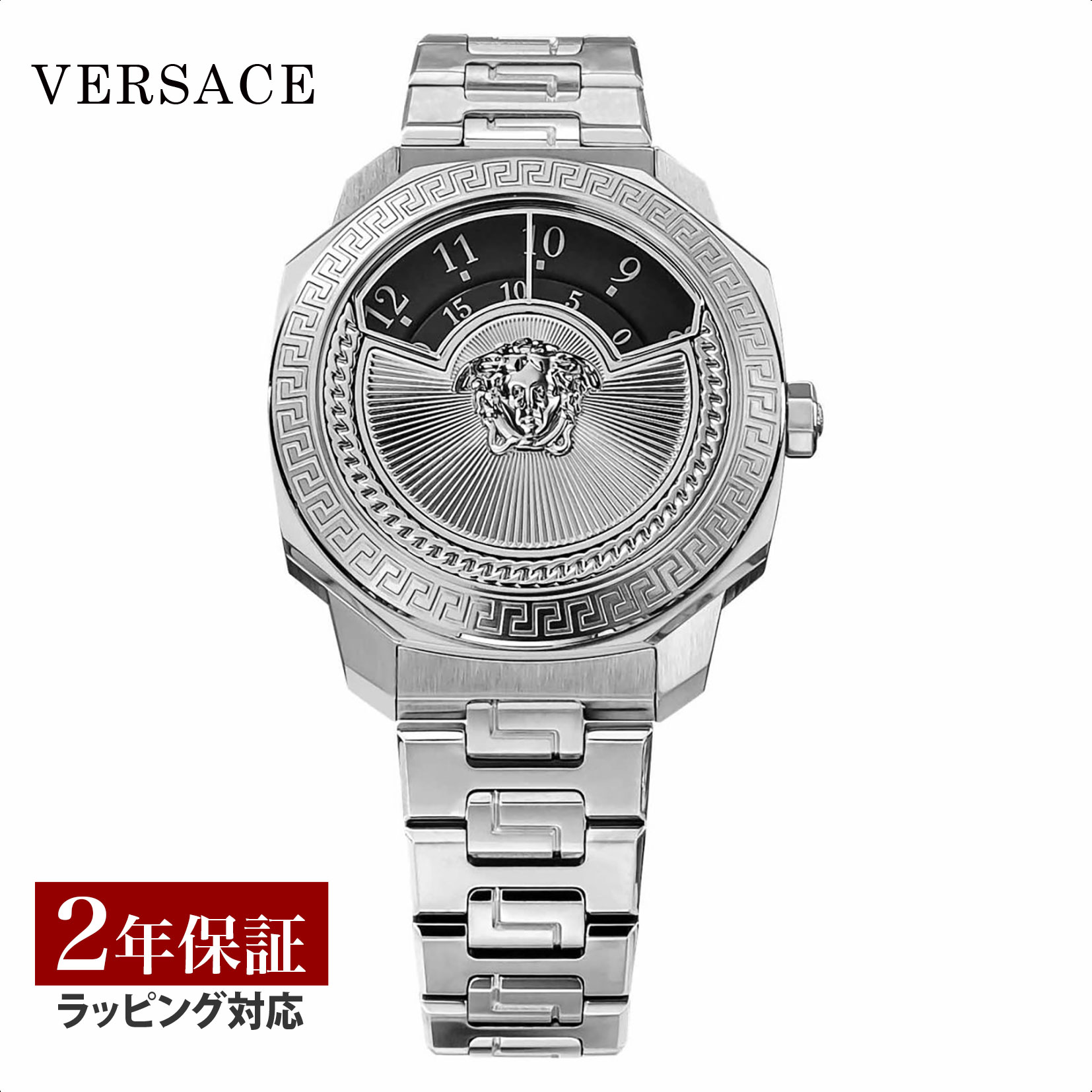 VERSACE 時計　美品　レディース　メンズ　ブラック vs-verd01623-1.jpg