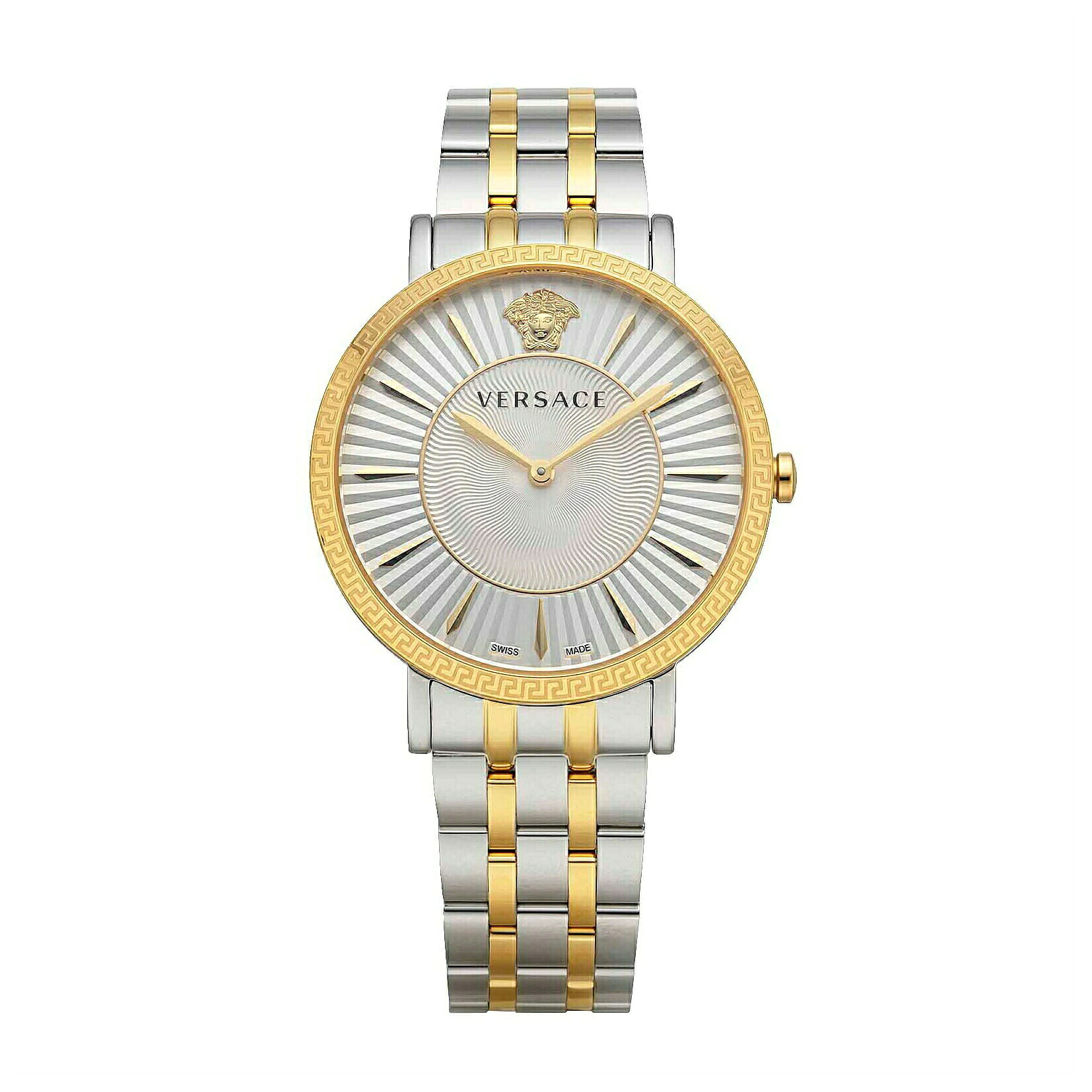 \エントリーで全品ポイント10倍/ ヴェルサーチェ VERSACE レディース 時計 ヴイエターナル V ETERNAL LADY クォーツ ホワイト VEJL00622 腕時計 高級腕時計 ブランド|U-collection