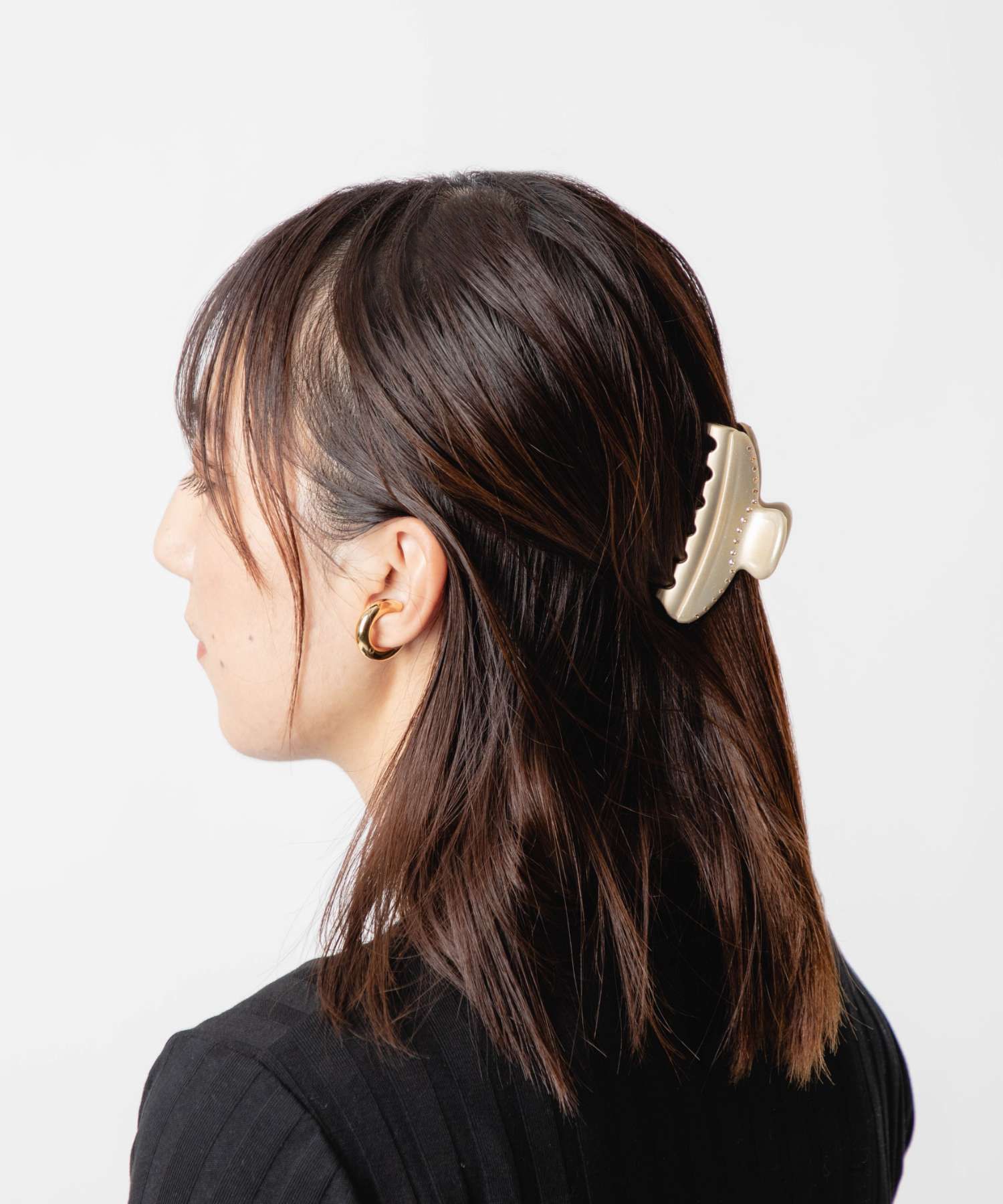 アレクサンドルドゥパリ ALEXANDRE DE PARIS ICCM-15571-03 ヘアーアクセサリー レディース アクセサリー ヴァンドームクリップ VENDOME CLIP Mサイズ ヘアクリップ 髪留め スワロフスキークリスタル 7.5cm ミディアムヘアスタイル ギフト プレゼント 祝い 記念 女性 全14色