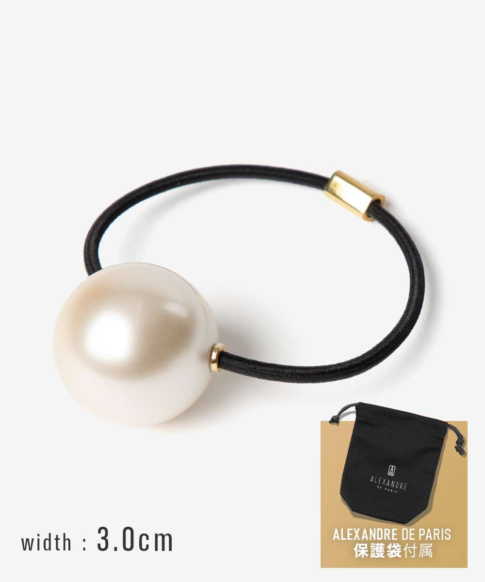 【アレクサンドルドゥパリ】カメリア　ポニー　ヘアゴム※新品未使用 ALEXANDRE DE PARIS（アレクサンドルドゥパリ）の「ALEXANDRE DE