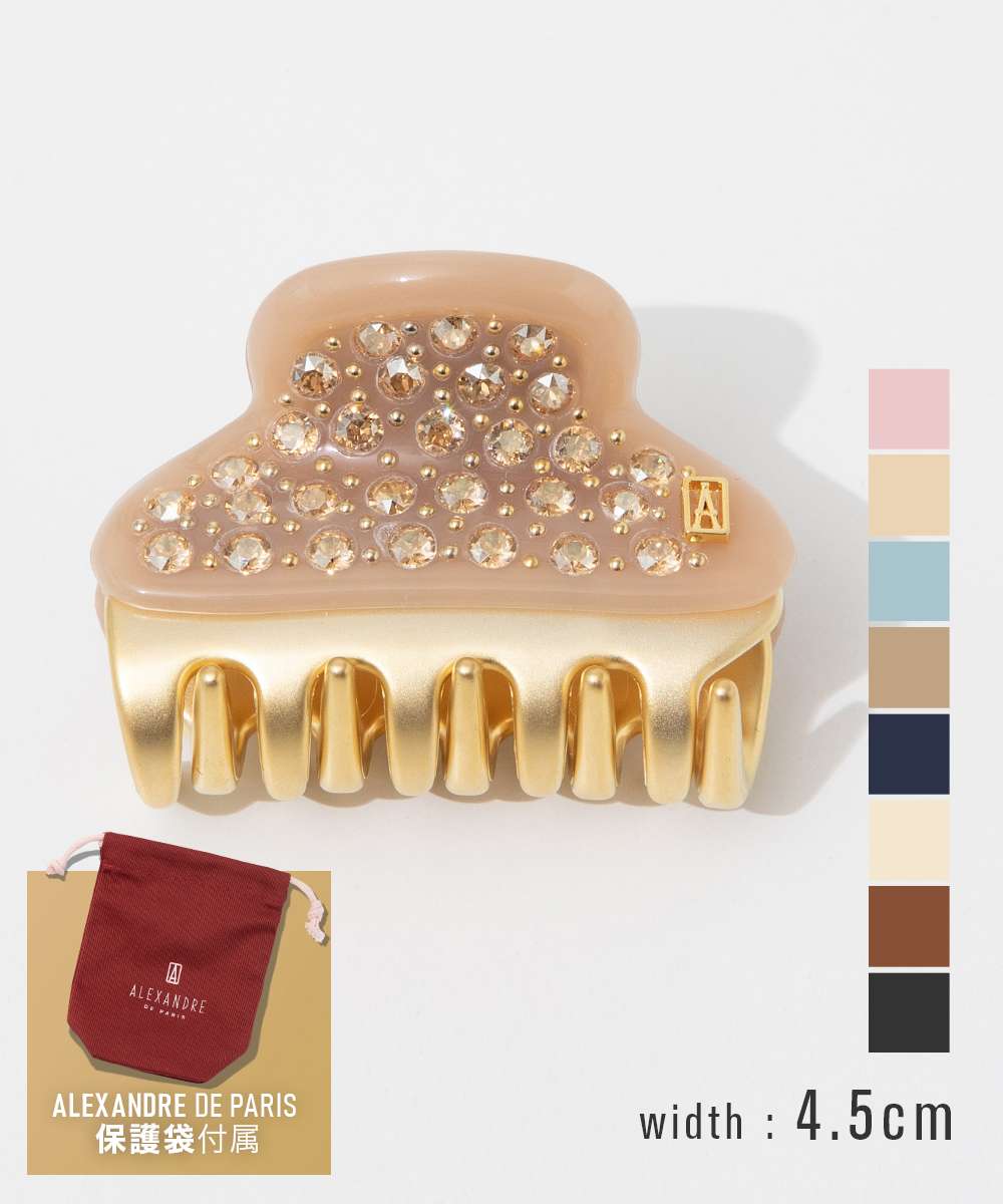 楽天市場】アレクサンドルドゥパリ ミニ ヘアクリップ ブラック