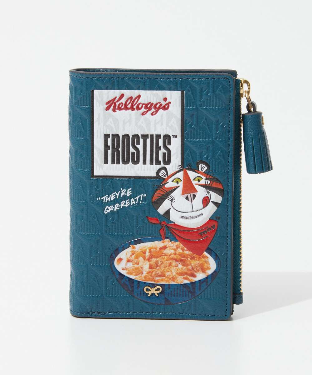 【楽天市場】アニヤ ハインドマーチ ANYA HINDMARCH 5050925 188159 二つ折り財布 フロスティ コラボモデル