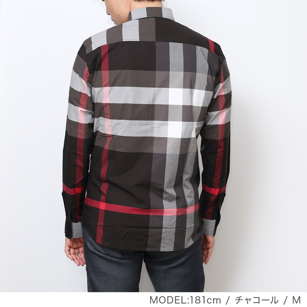 BURBERRY SOMERTON バーバリー チェック シャツ L 国内正規品-