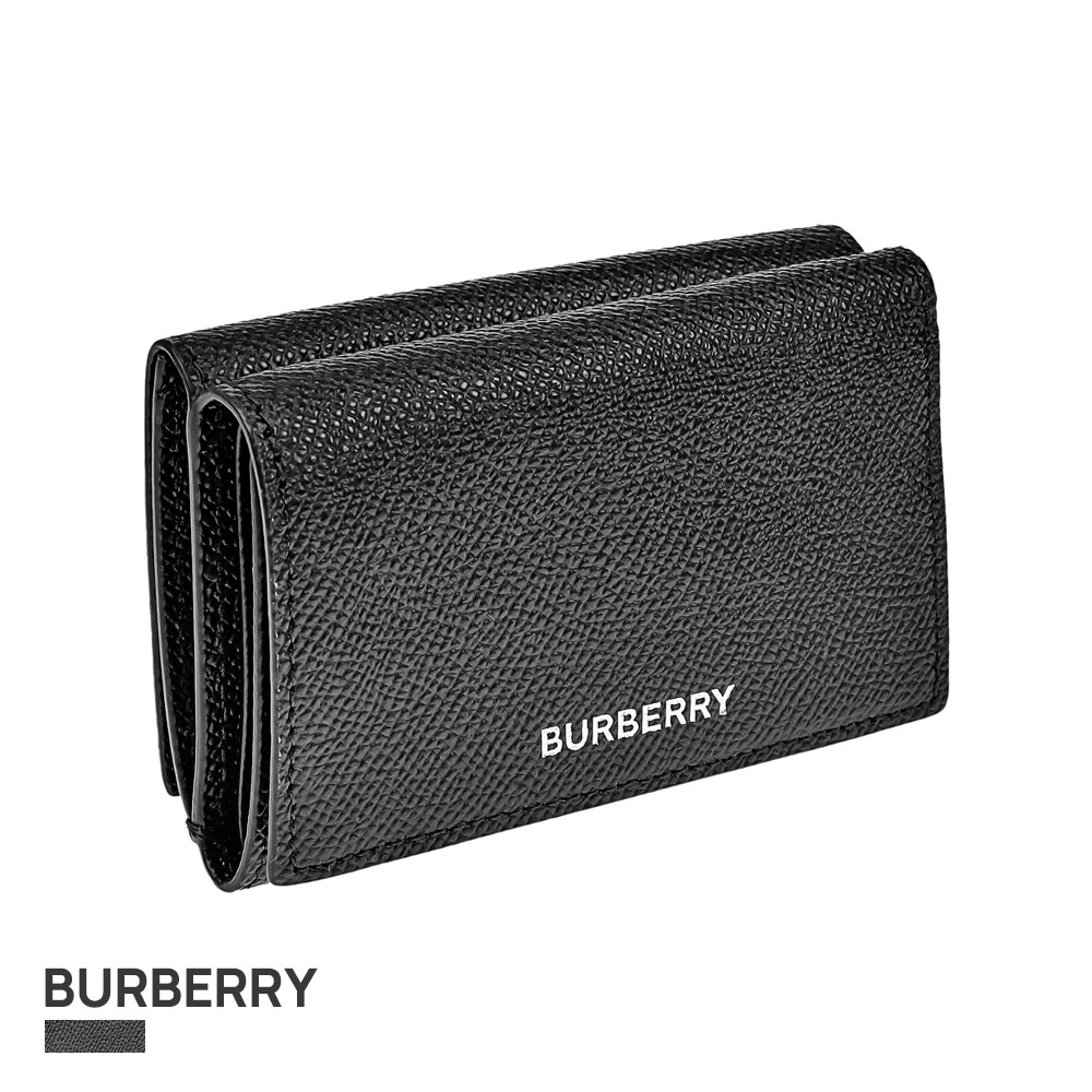 あす楽 送料無料 年秋冬新作 財布 ケース バーバリー メンズ財布 Burberry 財布 三つ折り財布 メンズ バーバリ ブランド イギリス 財布 ウォッレット さいふ バーバリー Burberry 三つ折り財布 メンズ 財布 レザー 小銭入れ付き Lark Small Grainy Folding