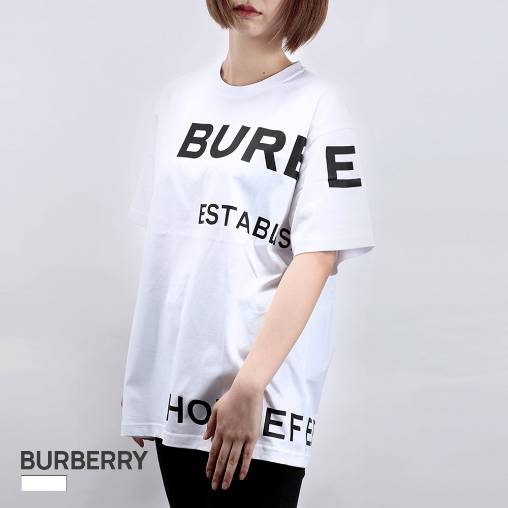 楽天市場 楽天スーパーsale 35 Off バーバリー Burberry Tシャツ レディース 半袖 トップス ロゴプリント コットン ホワイト Xs S M L カジュアル 白 おしゃれ ブランド ギフト U Stream