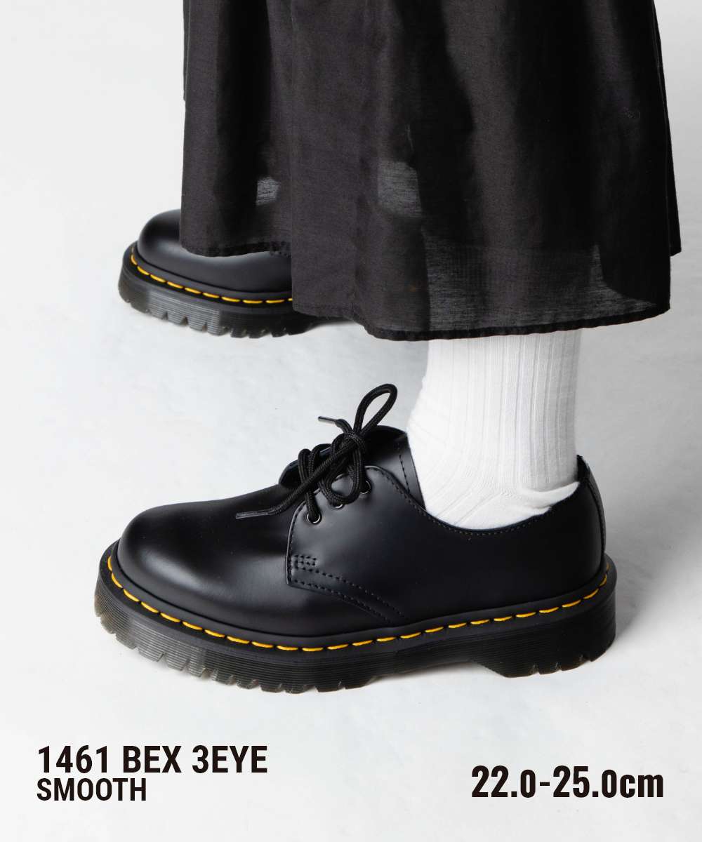【極美品】ドクターマーチンDr. Martens 1461 BEX 24 楽天市場】SALE ドクターマーチン 3 ホール シューズ ブラック