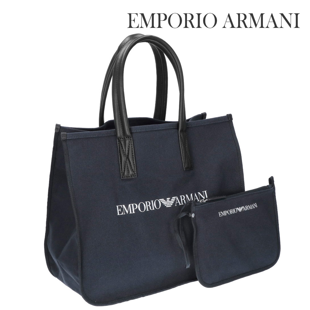 海外最新 楽天市場 エンポリオアルマーニ Emporio Armani 手提げバッグ メンズ バック トートバッグ ロゴ 黒 おしゃれ カジュアル コットン カーフ ブラック Y4n135 Y046e U Stream 柔らかい Bolshakova Interiors Com