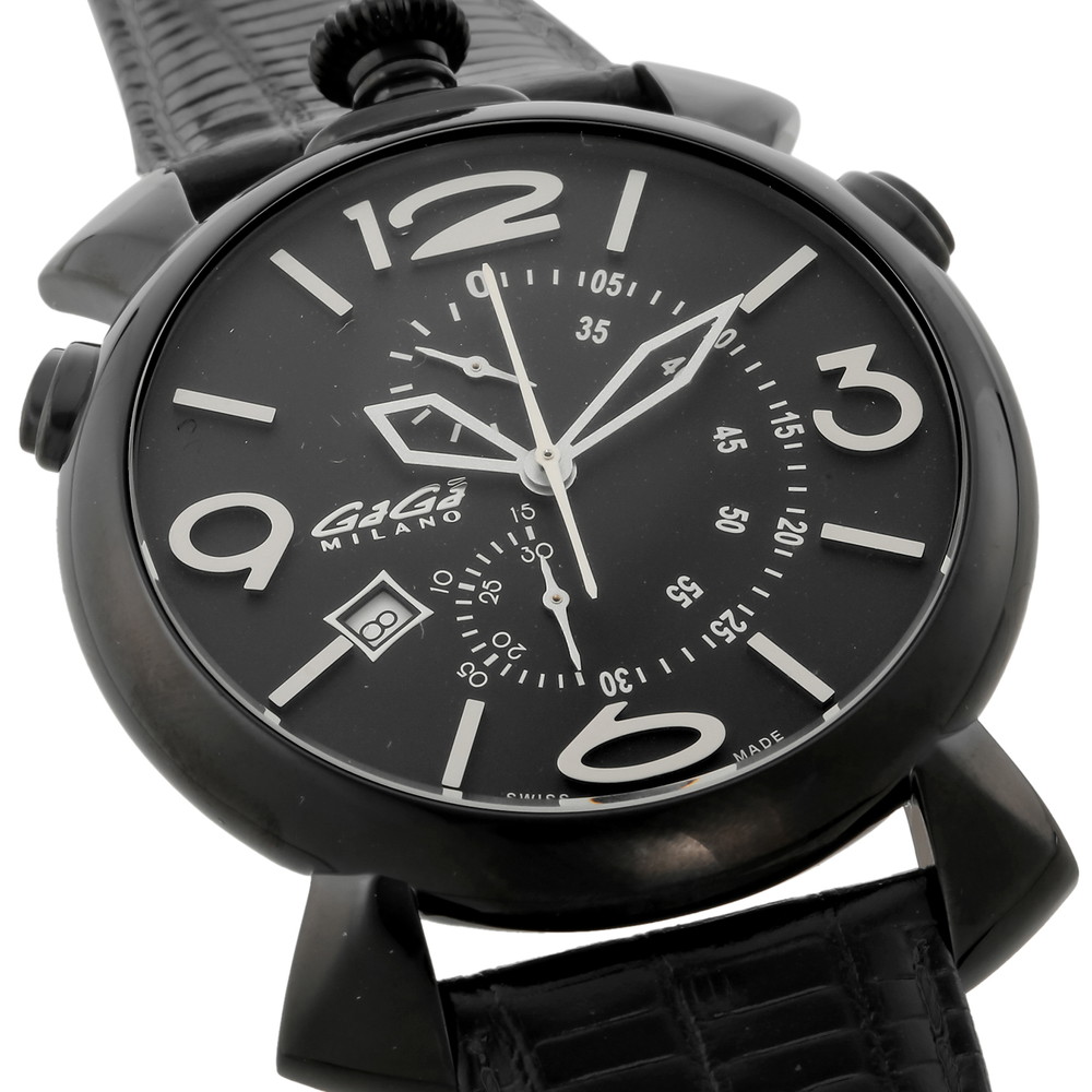 あす楽 送料無料 ガガミラノ 46mm 腕時計 Gaga Milano Milano 時計 腕時計 5099 01bk New N St メンズ 高級腕時計 ブランド ラグジュアリー とけい ウォッチ ガガミラノ Gaga Milano Thin Chrono 46mm メンズ 時計 腕時計 スイス製 ガガ ミラノ クォーツ ブラック あす楽 送料無料 ガガミラノ 46mm 腕時計 Gaga Milano Milano 時計 腕時計 5099 01bk New N St メンズ 高級腕時計 ブランド ラグジュアリー とけい ウォッチ ガガミラノ Gaga Milano Thin Chrono 46mm メンズ 時計 腕時計 スイス製 ガガ ミラノ クォーツ ブラック