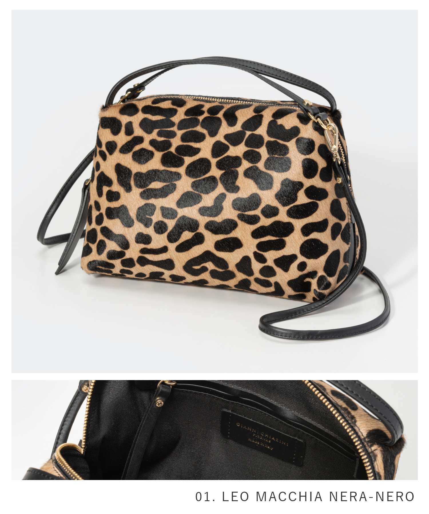 ジャンニ キャリーニ　ALIFA CAVALLINO Mサイズ ジャンニ キャリーニ GIANNI CHIARINI アリファM ショルダーバッグ M