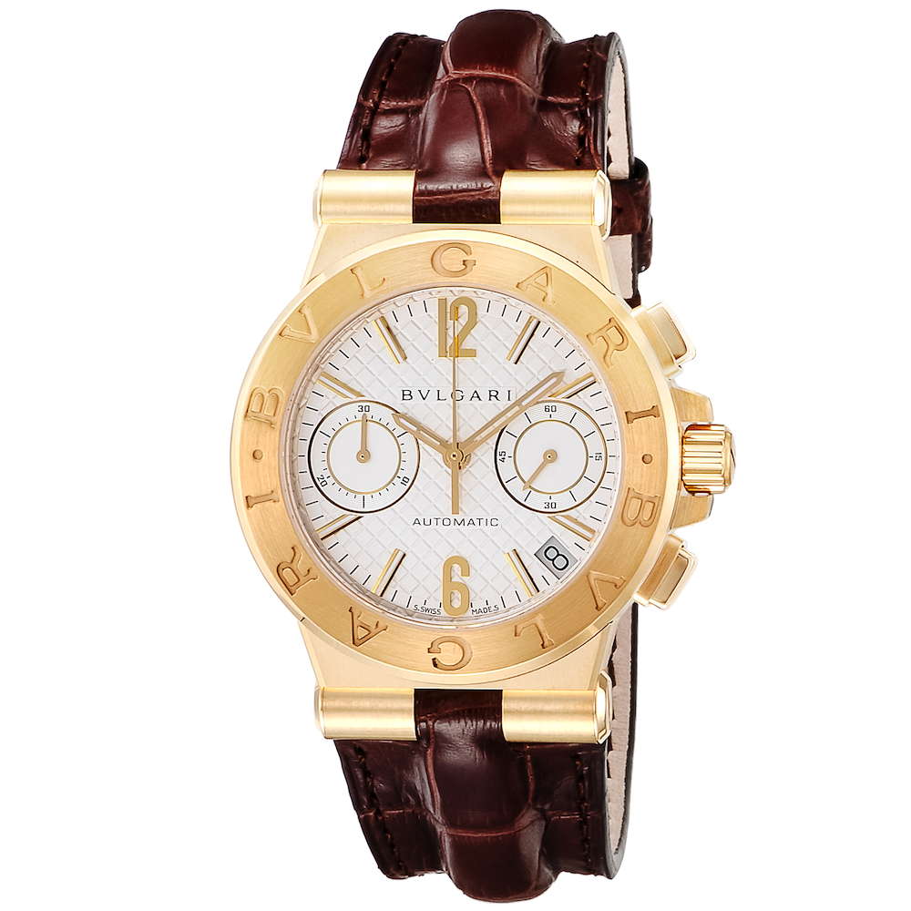 超目玉 店内全品pアップ最大10倍 23日時 4h限定 ブルガリ Bvlgari Diagono ディアゴノ メンズ 時計 腕時計 自動巻 ホワイト Dg35c6gldch 金無垢 U Stream 人気が高い Www Whitecollarhippie Com