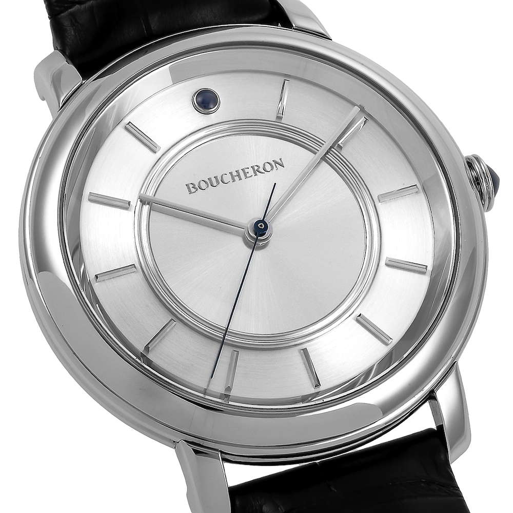 楽天市場 ブシュロン Boucheron エピュール クラシック メンズ 時計 腕時計 自動巻 ホワイト Wa 金無垢 U Stream