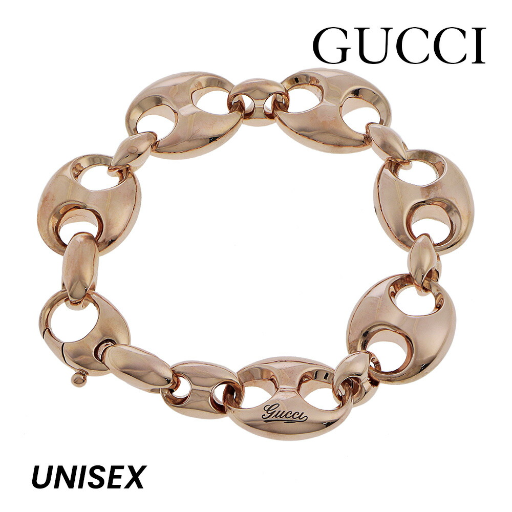 楽天市場 グッチ Gucci ブレスレット メンズ レディース アクセサリー ピンクゴールド 17 3412 J8500 ブランド U Stream