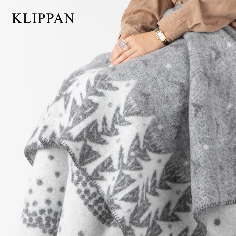楽天市場】KLIPPAN クリッパン ウールブランケット 130x180 BOTANICAL