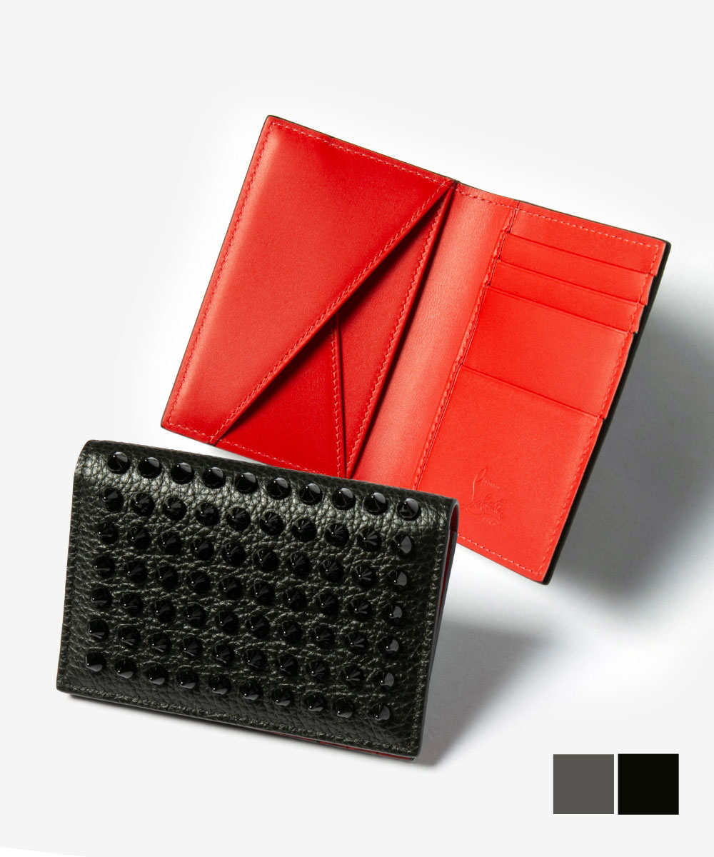 ルブタン　カードケース Kios card holder ブラック カーフレザー - Accessories - Men