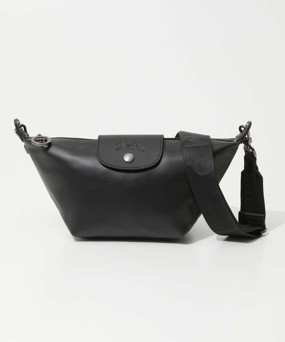 【最終値下げ】LONGCHAMP  ル パニエ プリアージュ  XS  ブラック ル プリアージュ® エクストラ XS トップハンドルバッグ ブラック