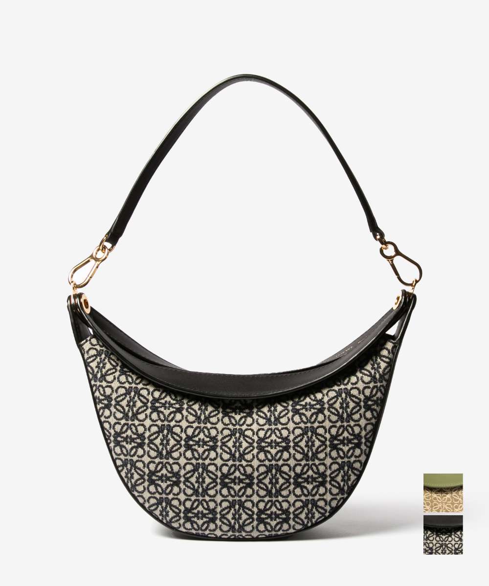 専用ロエベ【LOEWE】アナグラム　ブラック　キャリーバッグ　SALE中 LOEWE （未使用 展示品）ロエベ アナグラム 2Way トート