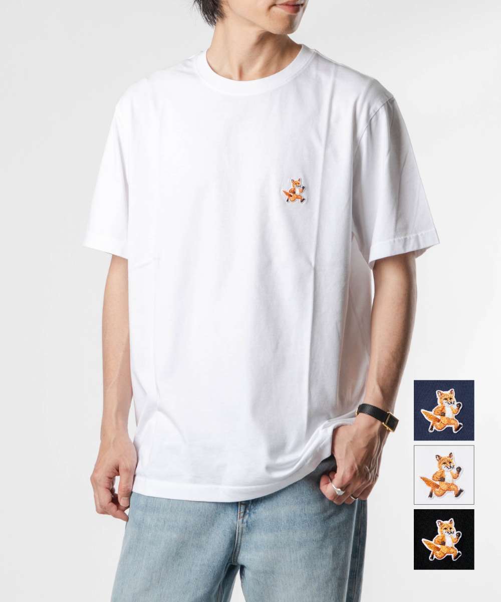 楽天市場】メゾンキツネ Maison kitsune Tシャツ BOLD FOX HEAD