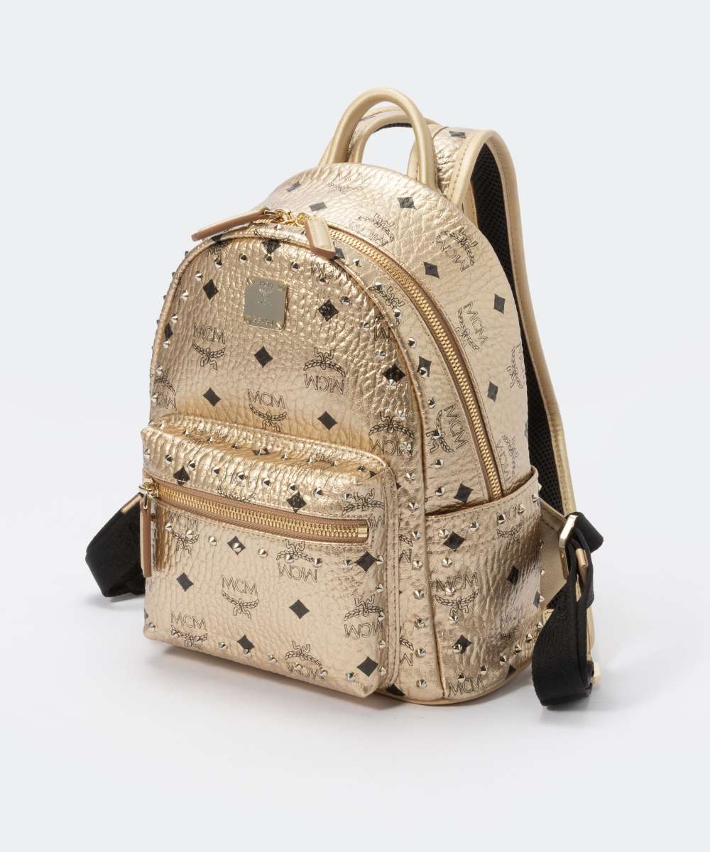 【楽天市場】エムシーエム MCM MMK8AVE66 バックパック スターク レディース バッグ デイパック リュックサック ヴィセトス VISETOS スタッズ レザー お出かけ 通勤 通学
