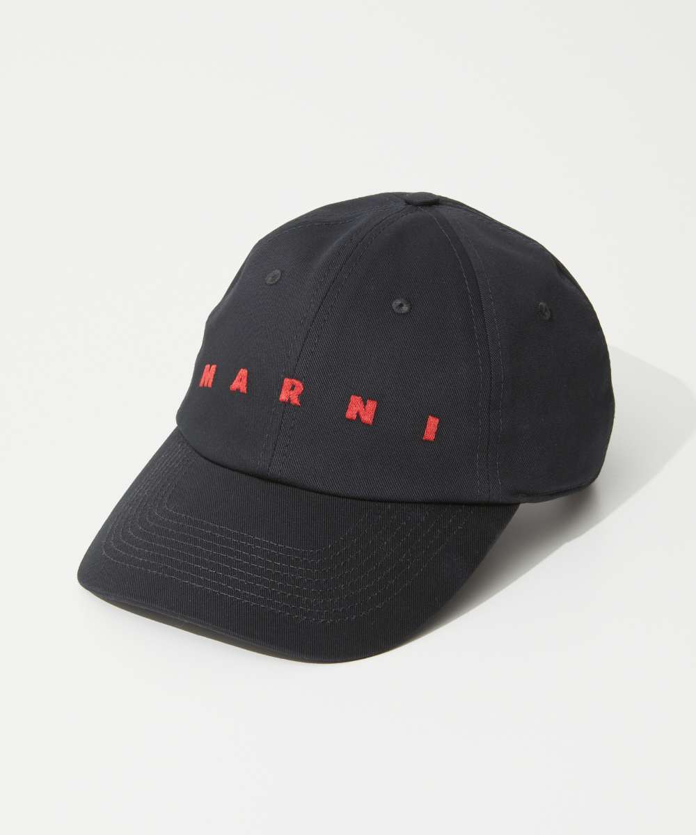 MARNI/キャップ/ネイビー MARNI キャップ 帽子 MARNI（マルニ）Kids ＆ Junior ブランド