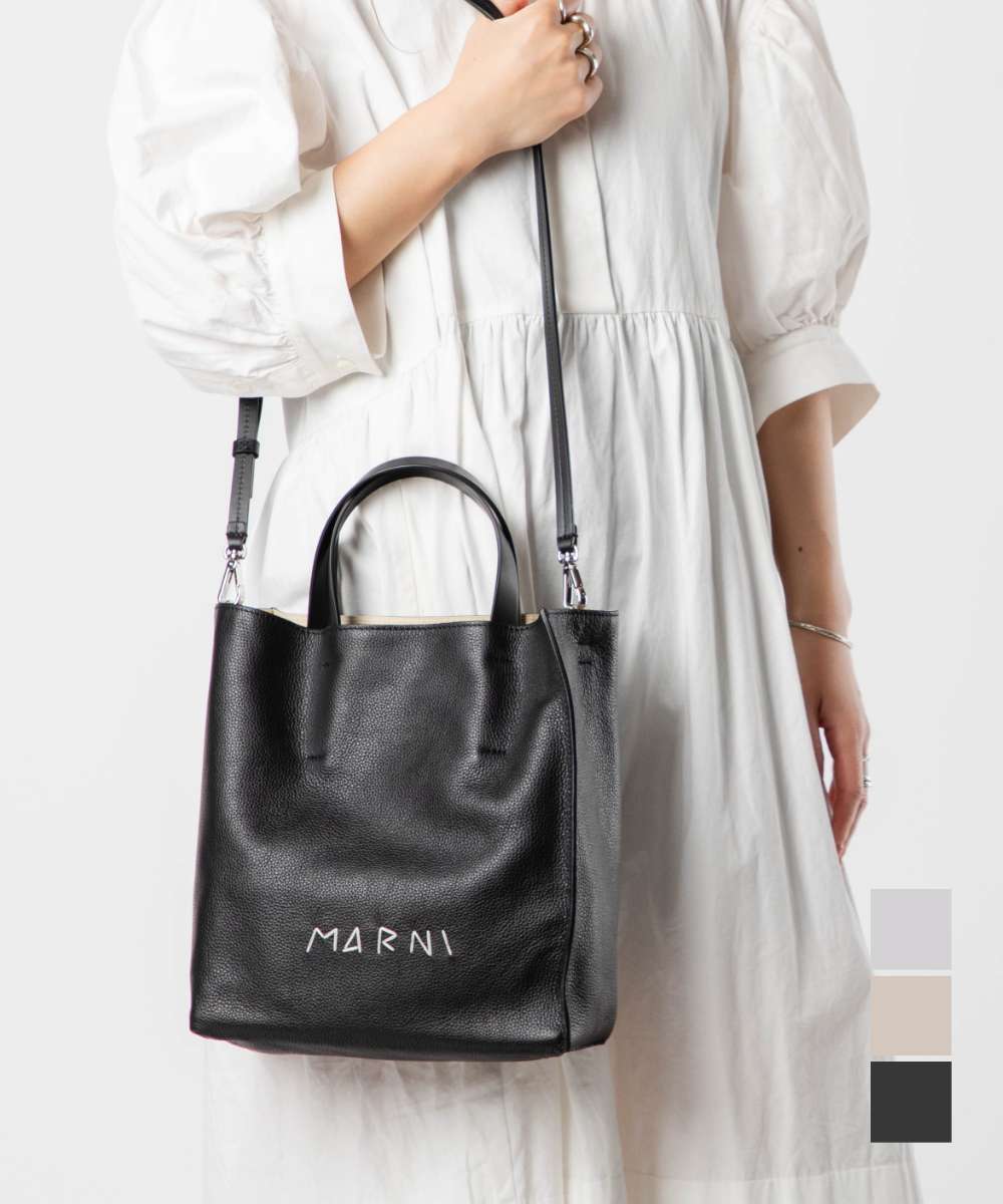 楽天市場】マルニ MARNI SHMP0018L3 P6533 トートバッグ MUSEO