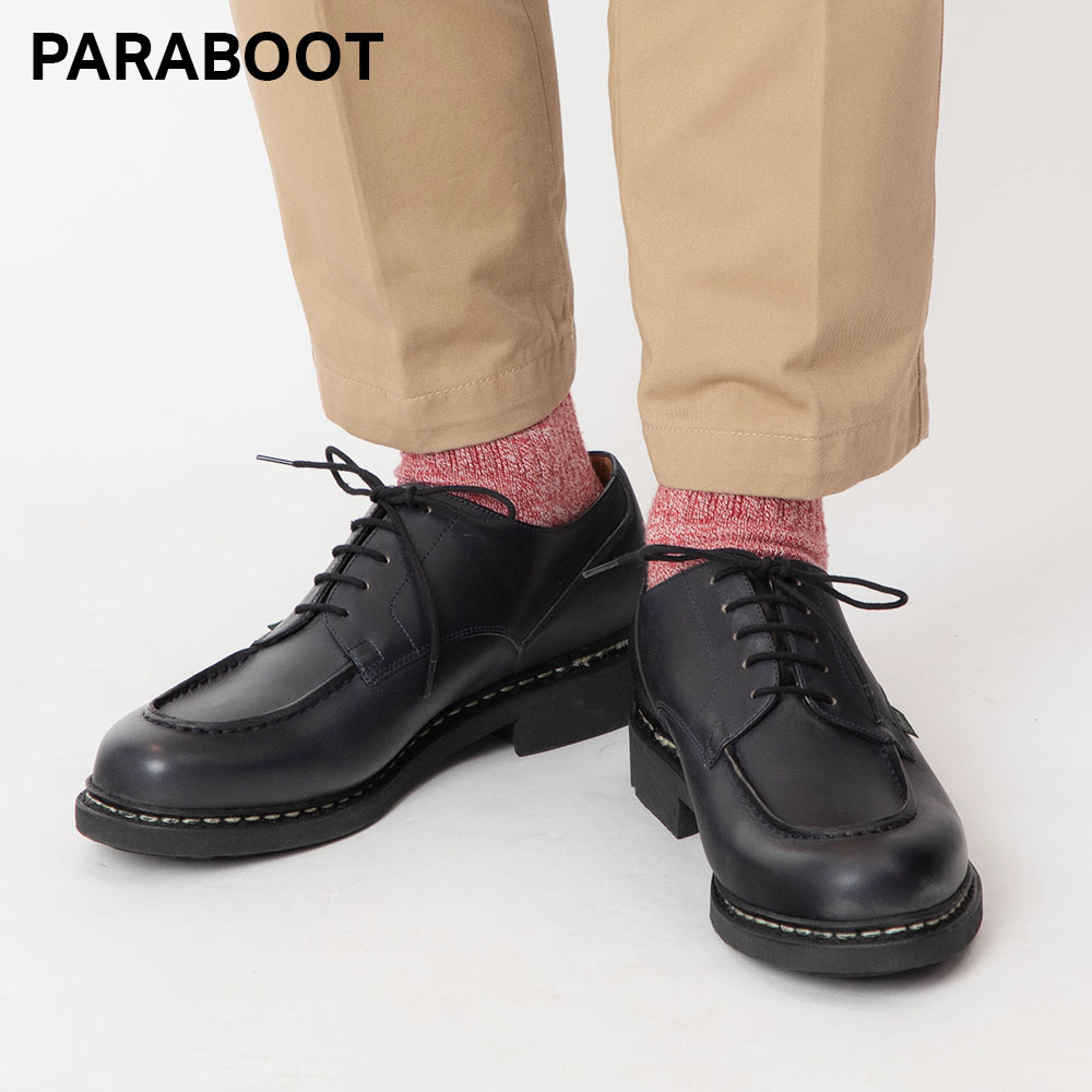 Paraboot/パラブーツ シャンボード Uチップ ネイビー | www.tspea.org