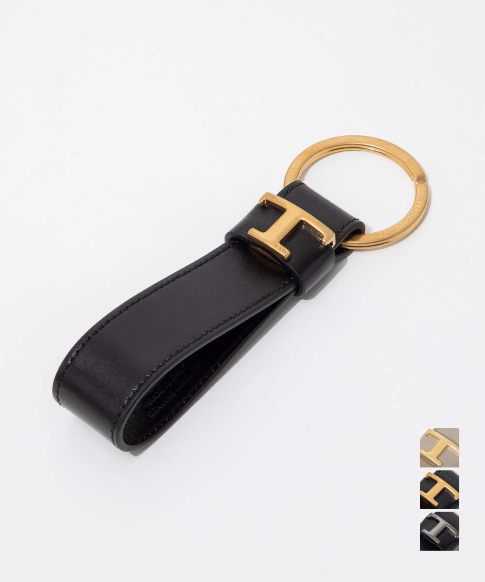 極美品！】TODS キーケース　トッズ　レザー　キーリング 楽天市場】トッズ キーケース TOD'S メンズライン レザー