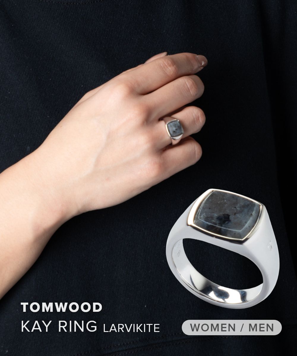 楽天市場】TOMWOOD トムウッド リング レディース Oval Larvikite