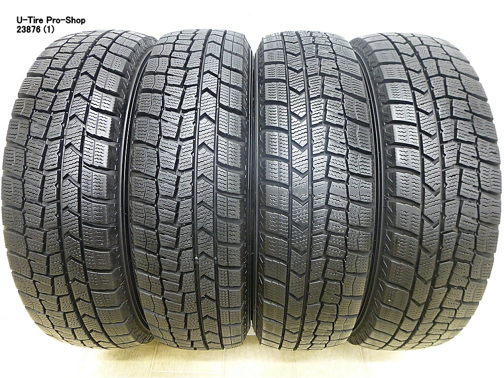 中古 スタッドレスタイヤ ダンロップ　 ウインターマックス WM02　 155/65R13　４本　 中古 スタッドレスタイヤ 【中古】