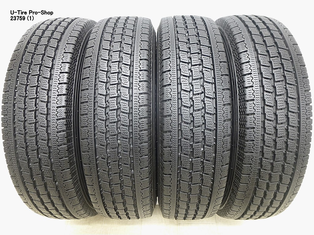中古 スタッドレスタイヤ トーヨー　 デルベックス 934　 165/80R14 LT 91/90N (165R14 6PR相当)　４本　 中古 スタッドレスタイヤ 【中古】