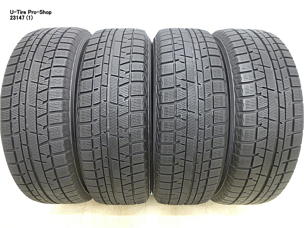 送料込み！215/60R17ヨコハマタイヤiG60中古スタッドレスタイヤ4本 中古タイヤ 4本セット 215/60R17 96Q ヨコハマ アイスガードIG60