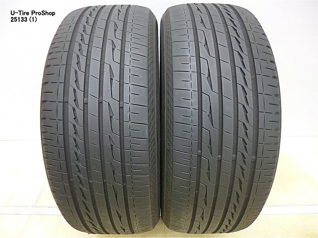 2 中古ブリヂストン　アレンザンLX100 235/55R18 サマータイヤ4本セット ALENZA 2025年製 LX100 235/55R18 100V タイヤ 4本 ブリヂストン