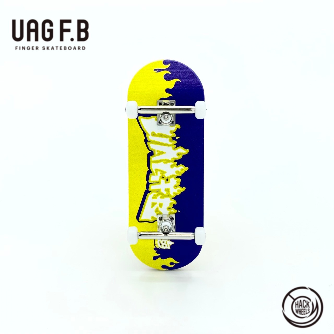 UAG F.B プロコンプリート　#28 Blaze - BY 指スケ 指スケボー フィンガーボード 送料無料 知育玩具 スポーツトイ 木製 おもちゃ 組立済み 小学生 中学生 高校生 大人 男の子 女の子 スケボー 雨の日 イメトレ クリスマス 誕生日 プレゼント ギフト インテリア