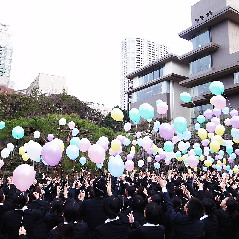 バルーンリリース 60本 結婚式 ウェディング 二次会 結婚式 イベント 60本 風船飛ばし 東京都心対象サービス ウェディング パールカラー パステル 港区 中央区 品川区 目黒区 渋谷区 新宿区 千代田区 バルーン電報のユーバルーンバルーンリリース 東京都心にデリバリー