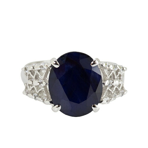 サファイヤ リング 5.0ct Pt100｜ubazakura