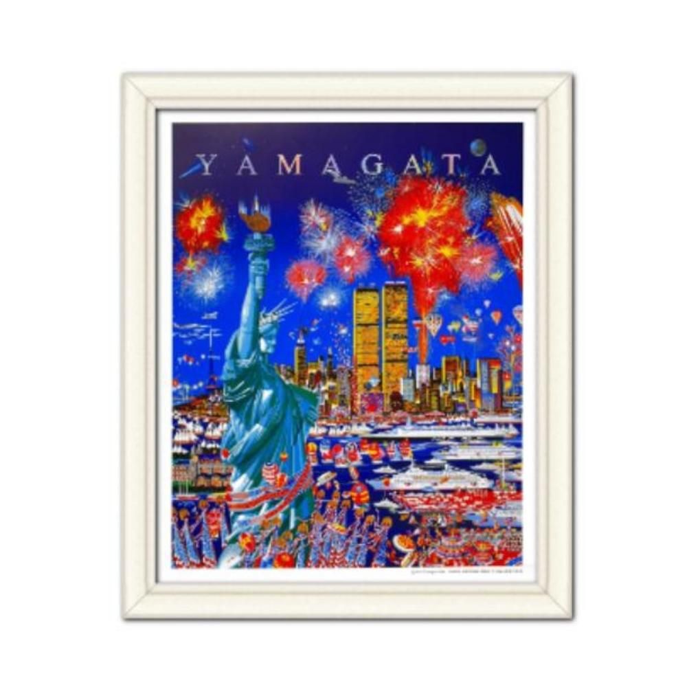 楽天市場】絵画 ヒロ・ヤマガタ ポスター ヒロヤマガタ ポスター
