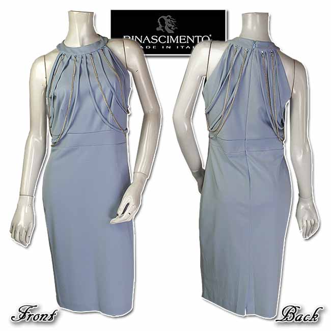 保障できる 楽天市場 合わせ買い対象 Outlet イタリア Rinascimento リナシメント バイヤーikukoお薦め チェーンと紐デザインがお洒落なタイトワンピース サイズsとm 当初 セレクトショップub楽天市場店 最新情報 Radonnb Co Rs