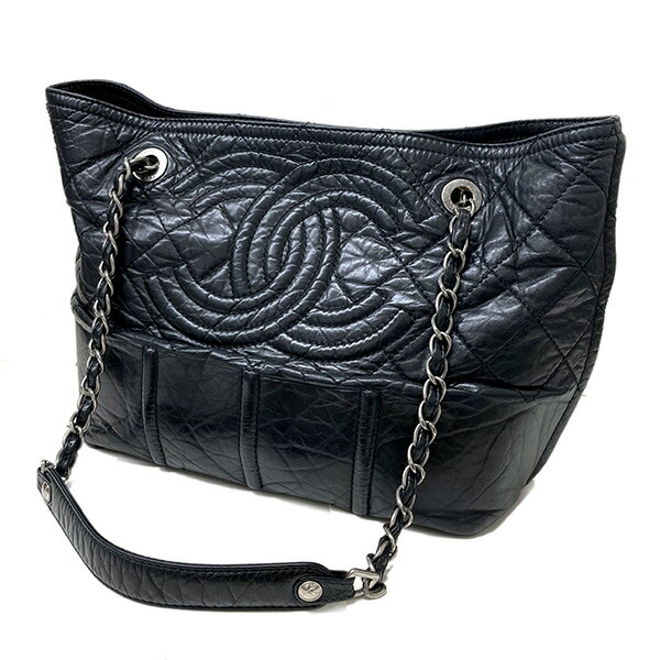 楽天市場】CHANEL シャネル パッチワーク ココマーク トート