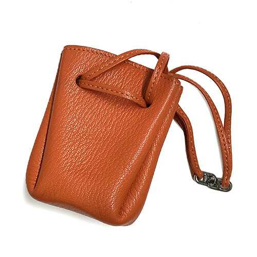 エルメス ヴェスパポーチ オレンジ レザー 小物入れ ミニポーチ きんちゃく 革 Hermes ブランド 中古 エルメス ポーチ 小物入れ オレンジ バッグチャーム Hasangad Com
