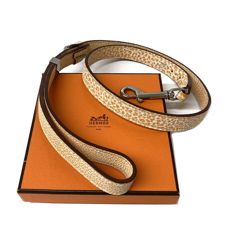 エルメスドックリード　ゴールド 楽天市場】HERMES エルメス 首輪 ペット ドッグリード 散歩 ヴォー