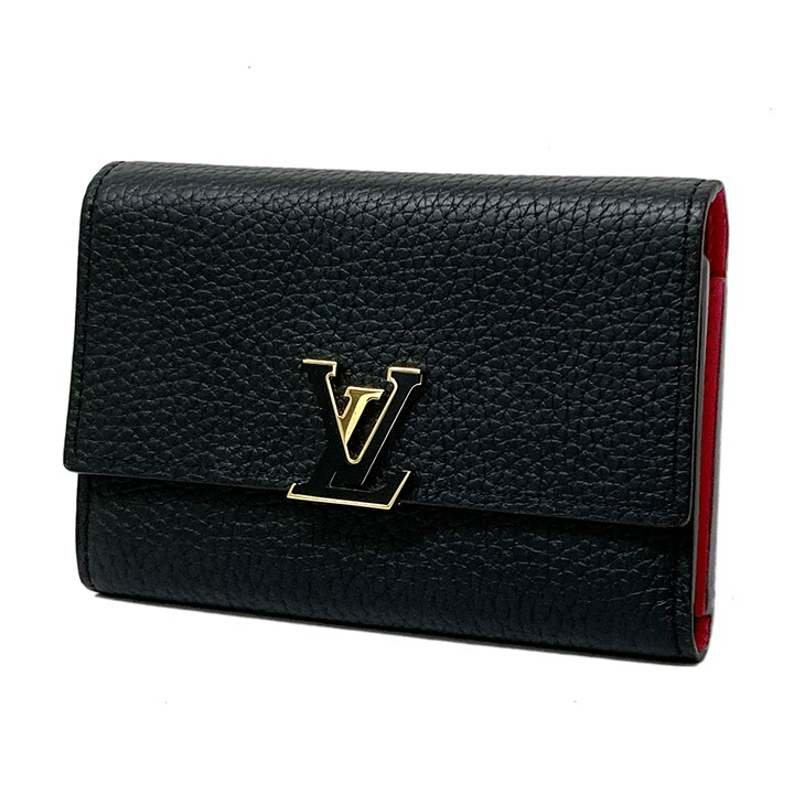 三つ折財布　ポルトフォイユ　カプシーヌ M62157 楽天市場】LOUIS VUITTON ルイ ヴィトン ポルトフォイユ
