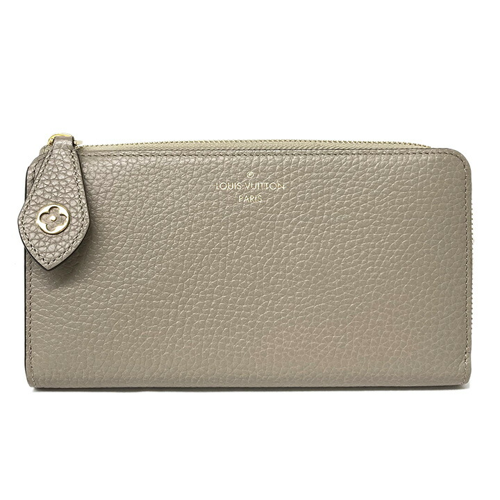 ルイ ヴィトン 長財布 ポルトフォイユ コメット M63104 ガレ L字ファスナー ベージュ LOUIS VUITTON ブランド【中古】