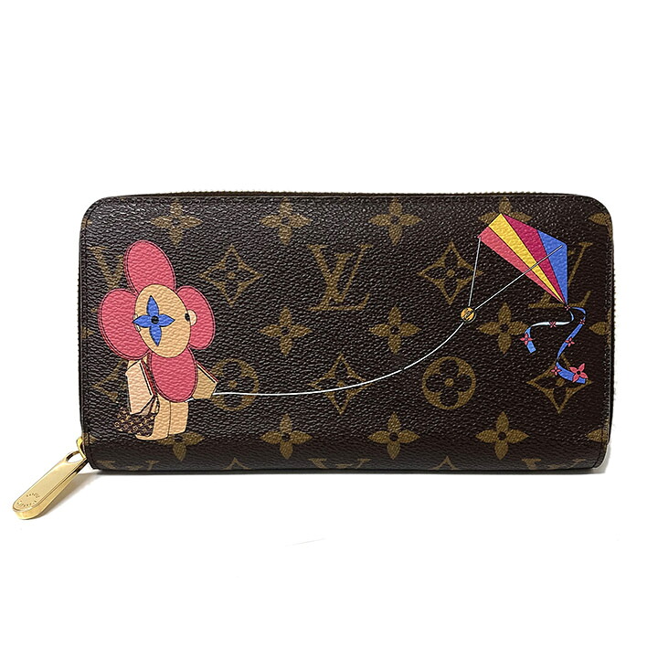 ルイ ヴィトン モノグラム ラウンドファスナー 長財布 ヴィヴィエンヌ 日本限定 LOUIS VUITTON M69054 ブランド 【中古】
