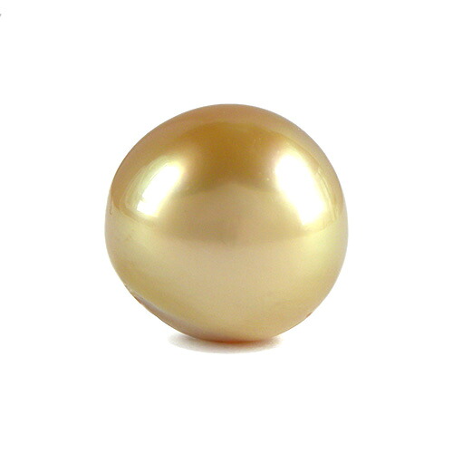 真珠 ルース ナチュラルゴールド 約11.1mm 片穴 一個 真珠鑑別書付き 1粒 材料 素材 南洋 白蝶 パール 天然石【中古】【ネコポス配送】|ウブロ 《質》